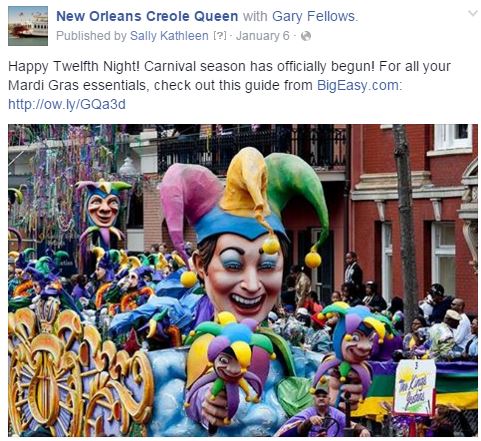 creole queen mardi gras guide