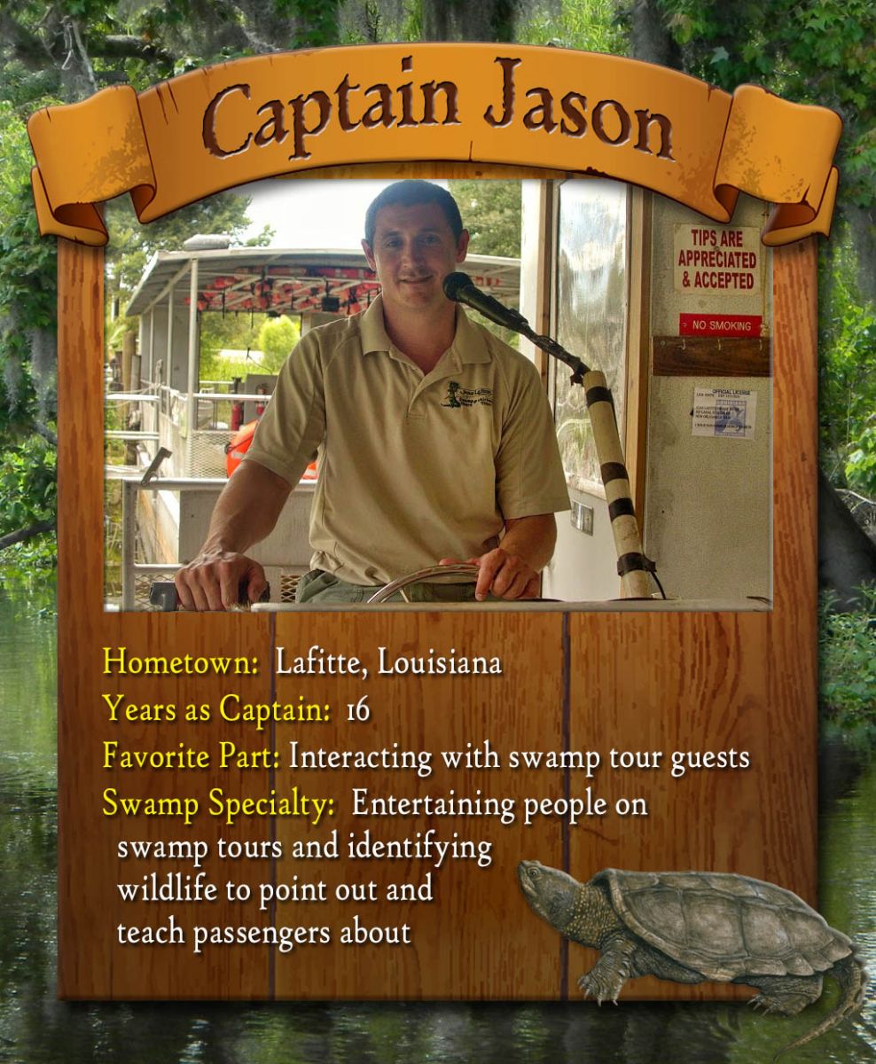 swamp tour captain jason 