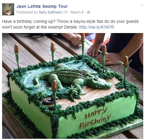 jean lafitte swamp tour birthday